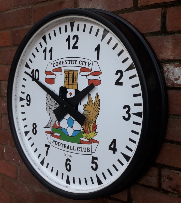 Football Team Clock TimeofDayClocksAnalogue SportClox